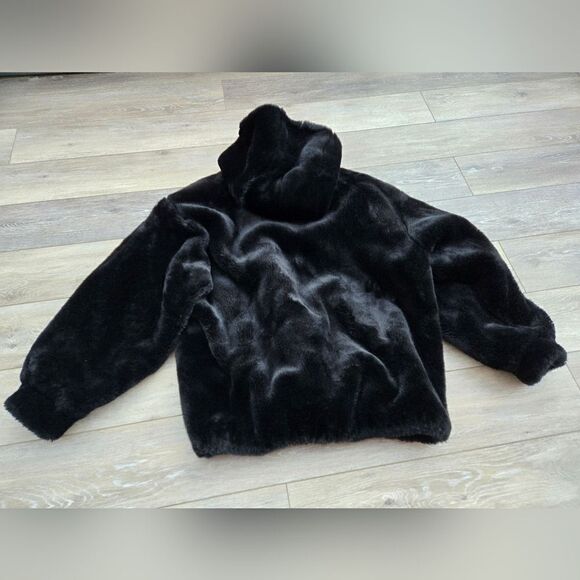 J. PERCY FOR MARVIN RICHARDS vintage faux fur jacket size med oversized - Picture 10 of 12